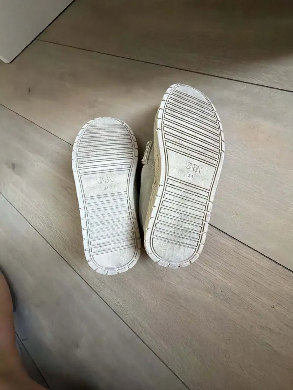 Zara Kids Suede Penny Loafer Espadrilles‎